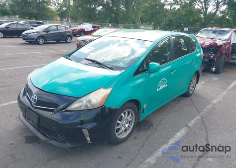2014 Toyota Prius V Two from USA, damaged, VIN JTDZN3EU6E3321844